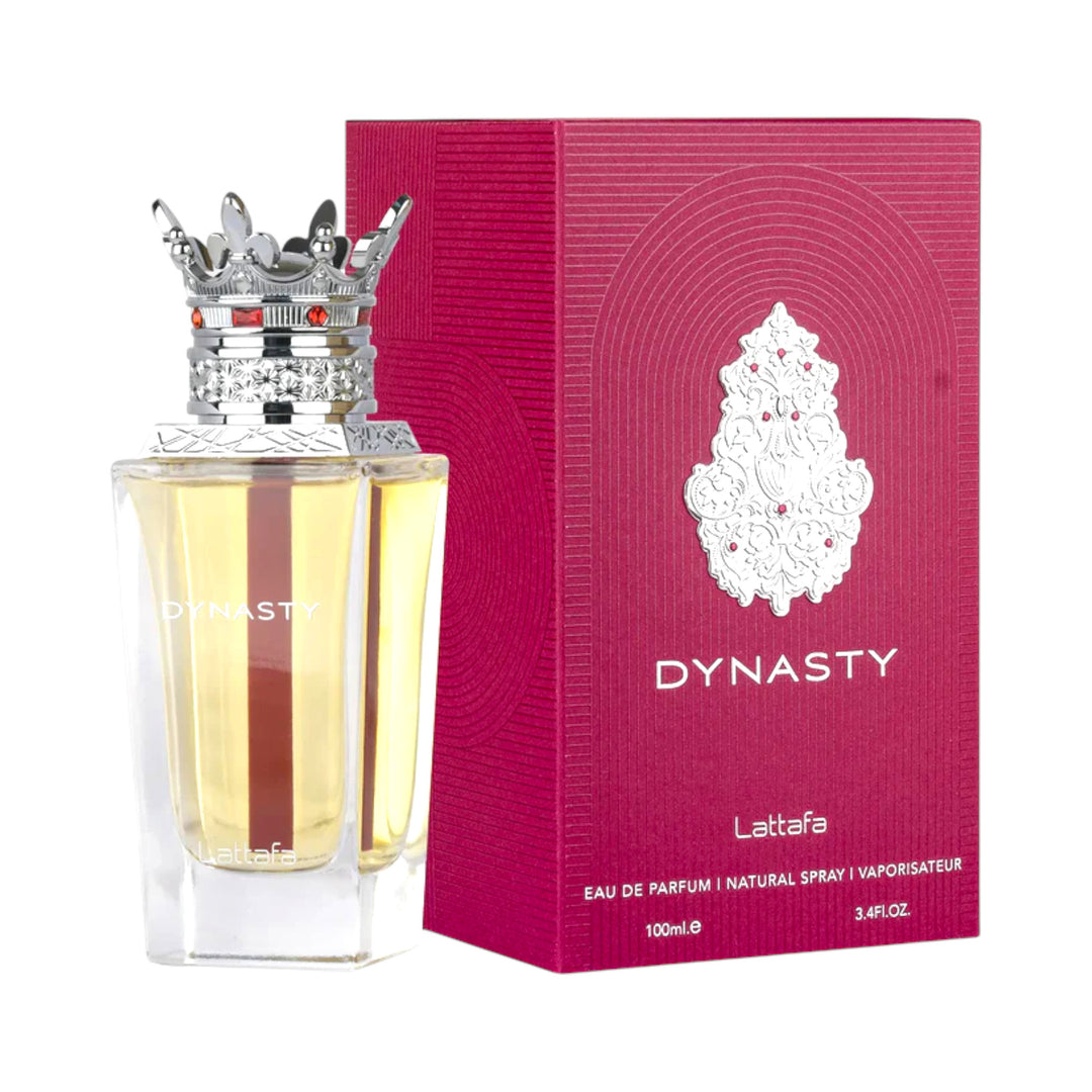 Dynasty 100ml EDP by Lattafa – Bergamot Ginger Suede Perfume