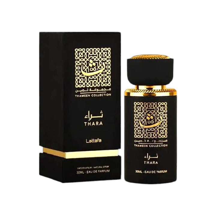 Thara Thameen Collection 30ml EDP by Lattafa - Unisex Floral Woody Perfume