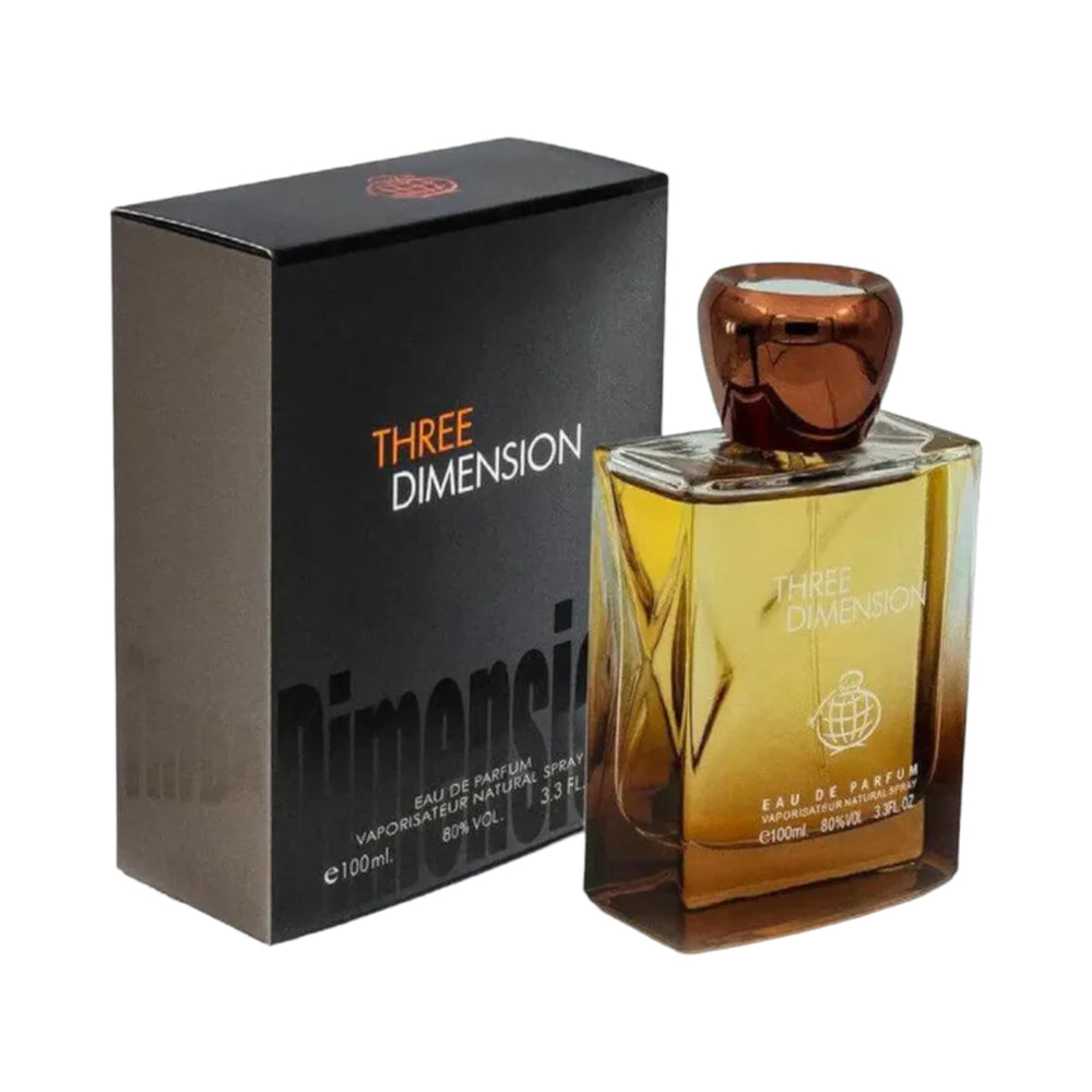 Three Dimensions Eau De Parfum 100ml Bottle by Fragrance World