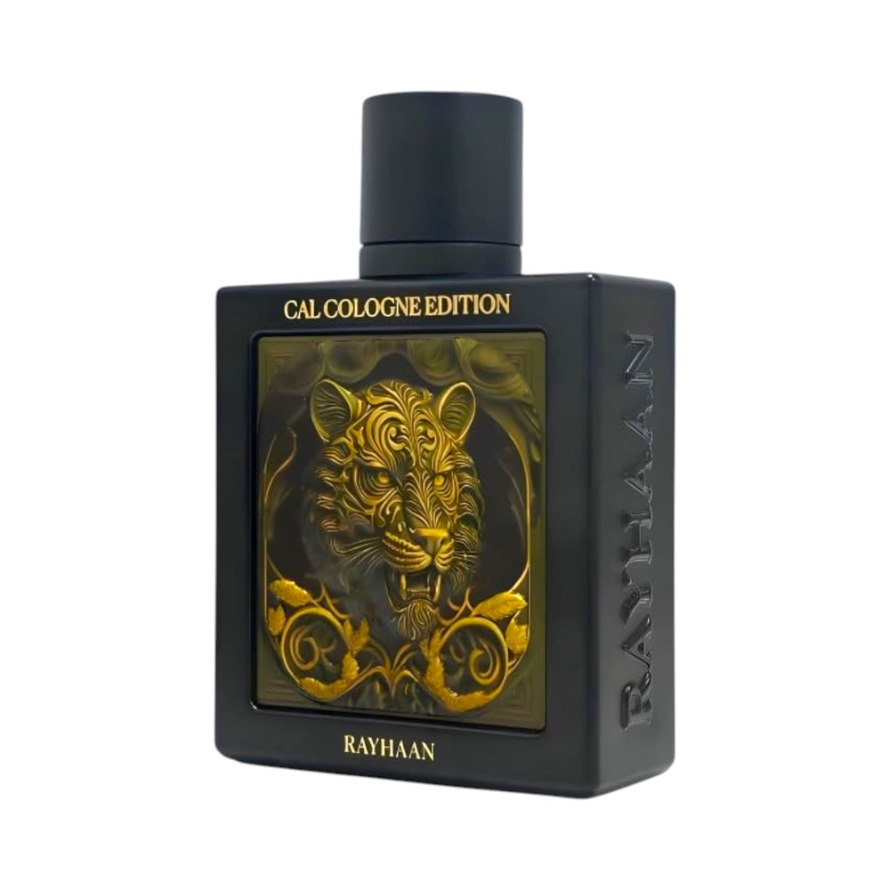 Tiger Cal Cologne 100ml by Rayhaan – Luxurious Oud & Spice Fragrance