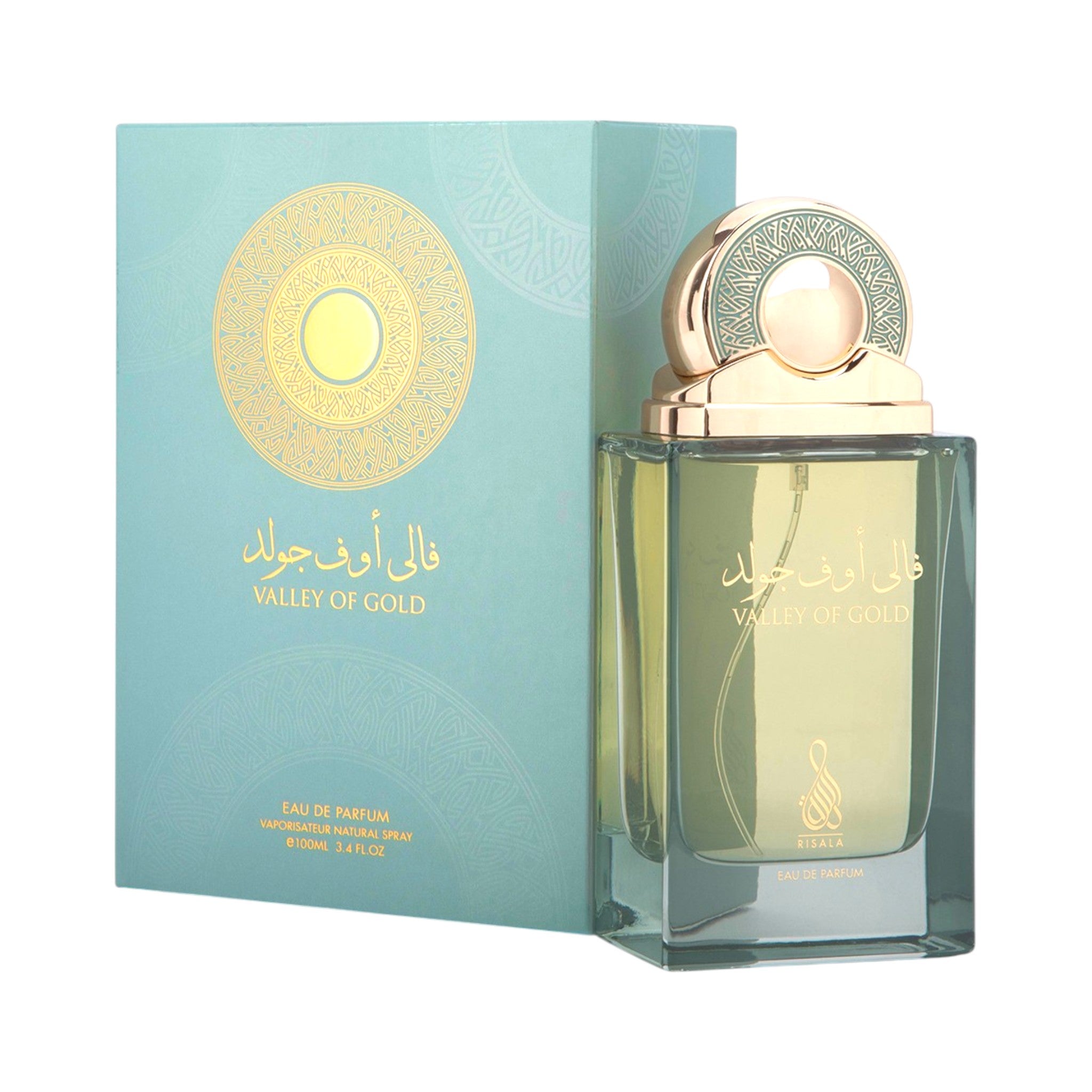 Valley of Gold 100ml EDP by Risala – Fresh Oud & Leather Perfume