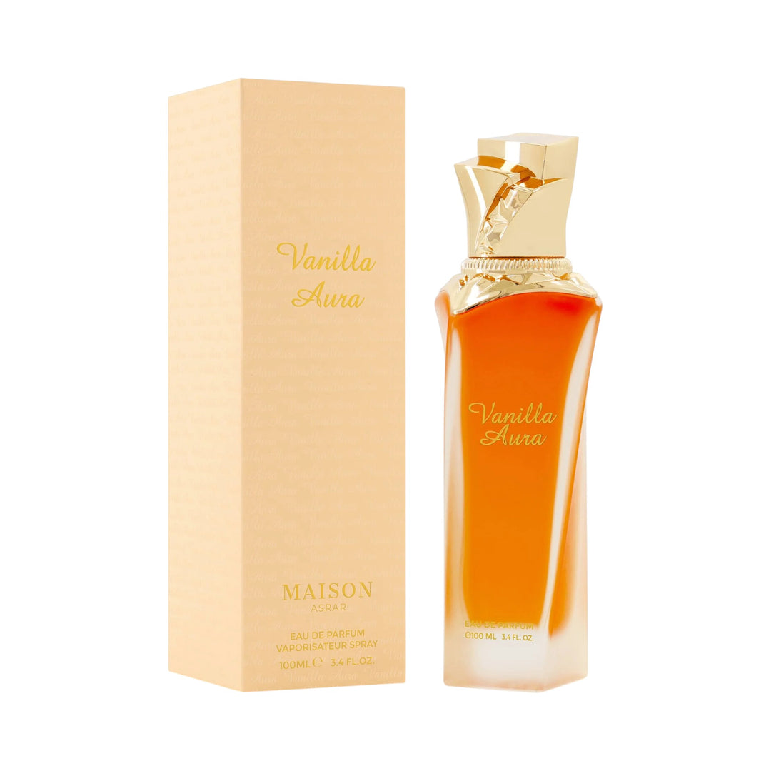 Vanilla Aura 100ml EDP by Maison Asrar – Amber Vanilla Perfume