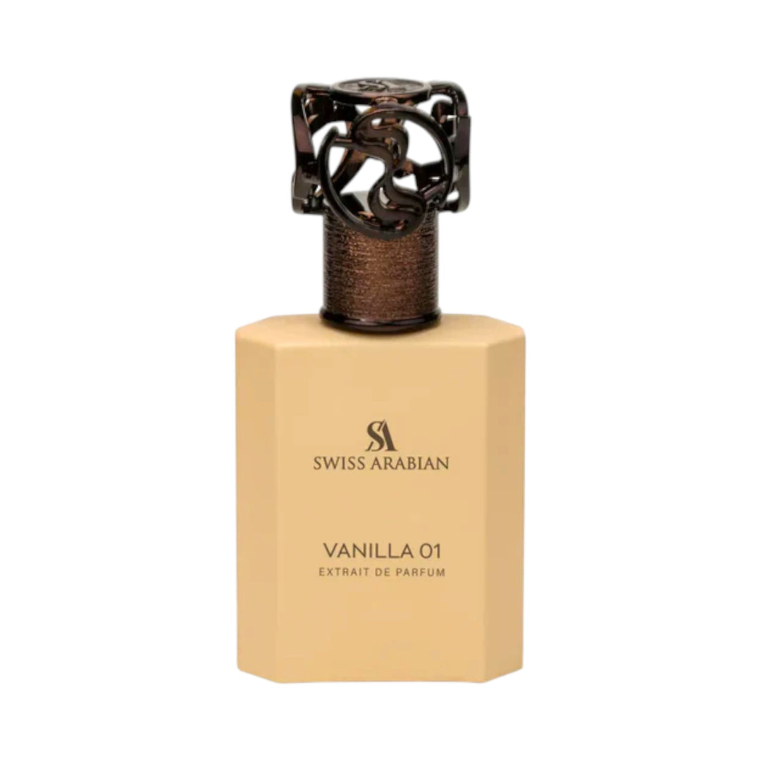 Vanilla 01 Extrait De Parfum 50ml by Swiss Arabian – Caramel Vanilla Perfume