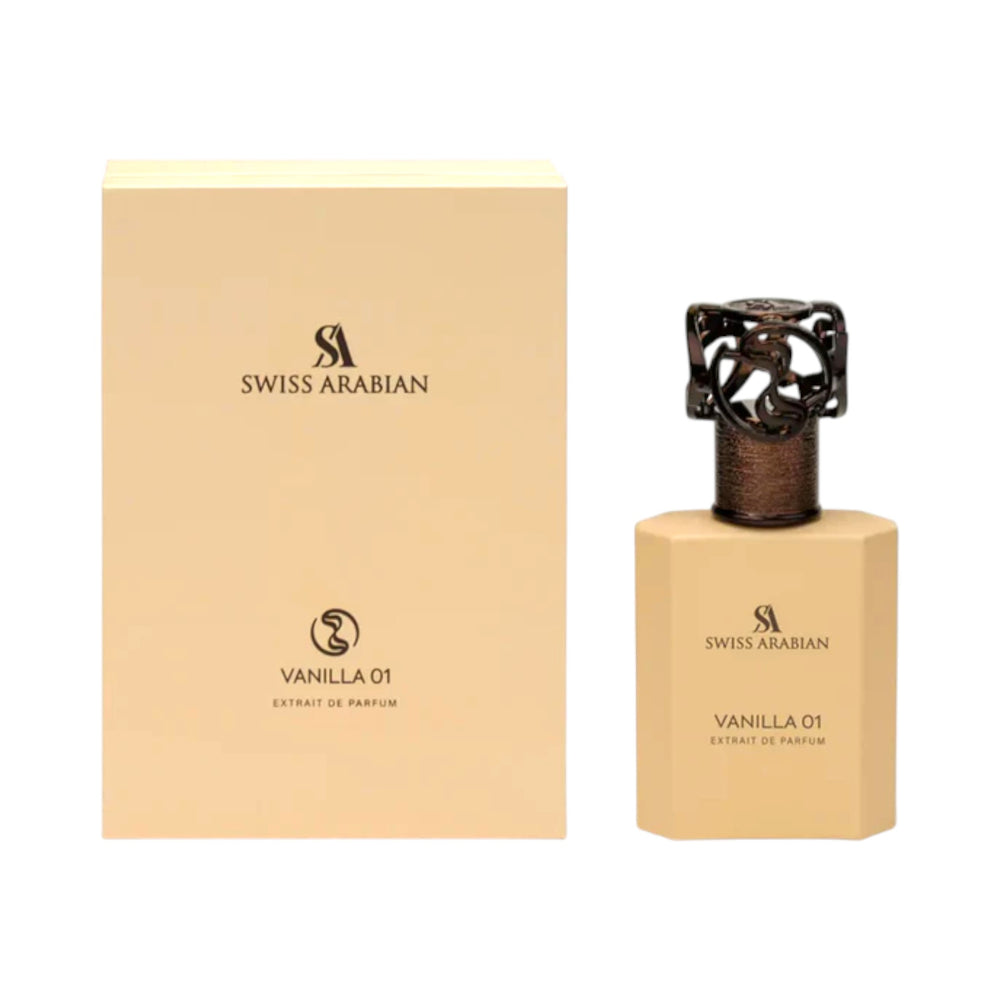 Vanilla 01 Extrait De Parfum 50ml by Swiss Arabian – Caramel Vanilla Perfume