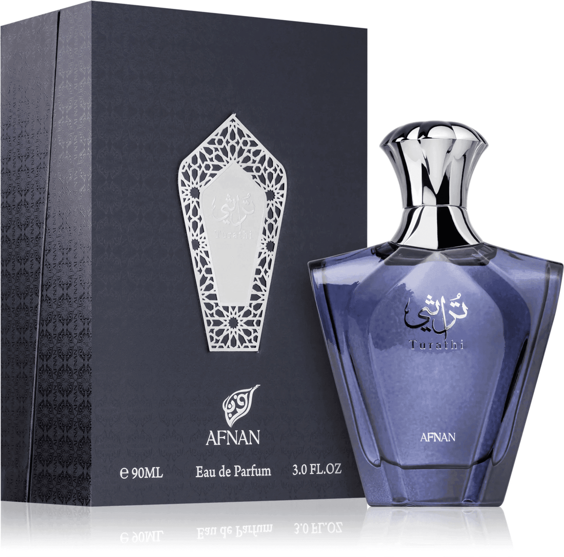 Afnan Turathi Blue Parfum - Refreshing Aqua Scent for Men and Women