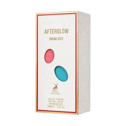 Afterglow Snowlight 100ml Eau De Parfum by Maison Alhambra