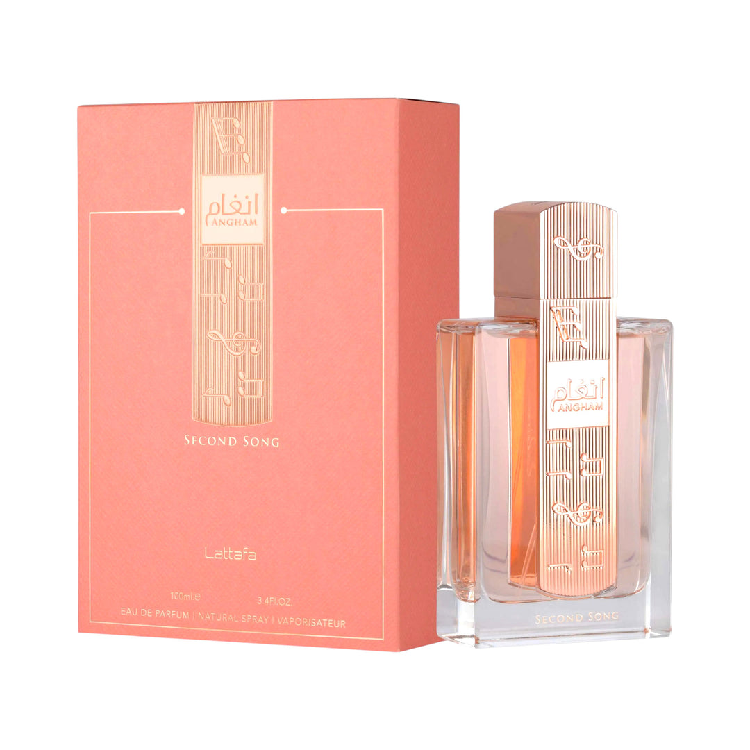 Angham Second Song 100ml EDP by Lattafa – Sweet Floral Perfume
