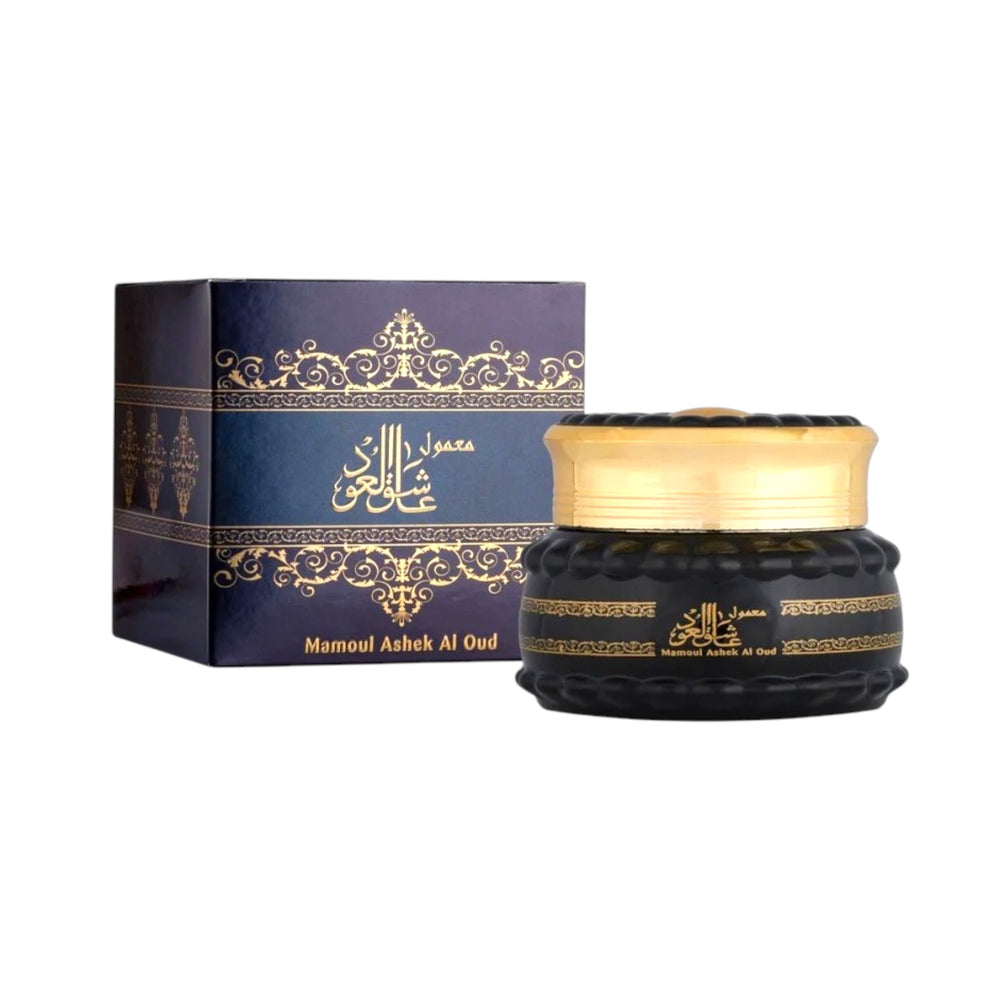 Mamoul Ashiq Al-Oud 60g Incense by Almas Perfumes – Luxury Cambodian Oud Maamoul