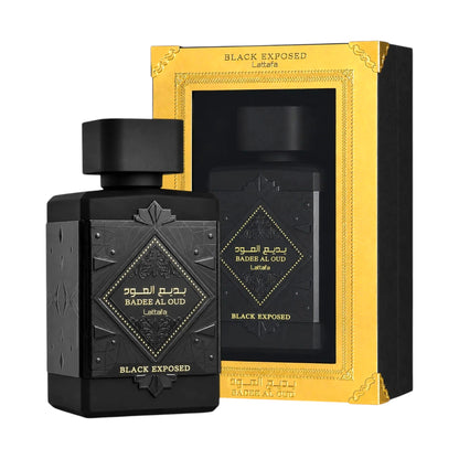Badee Al Oud Black Exposed 100ml Eau De Parfum by Lattafa