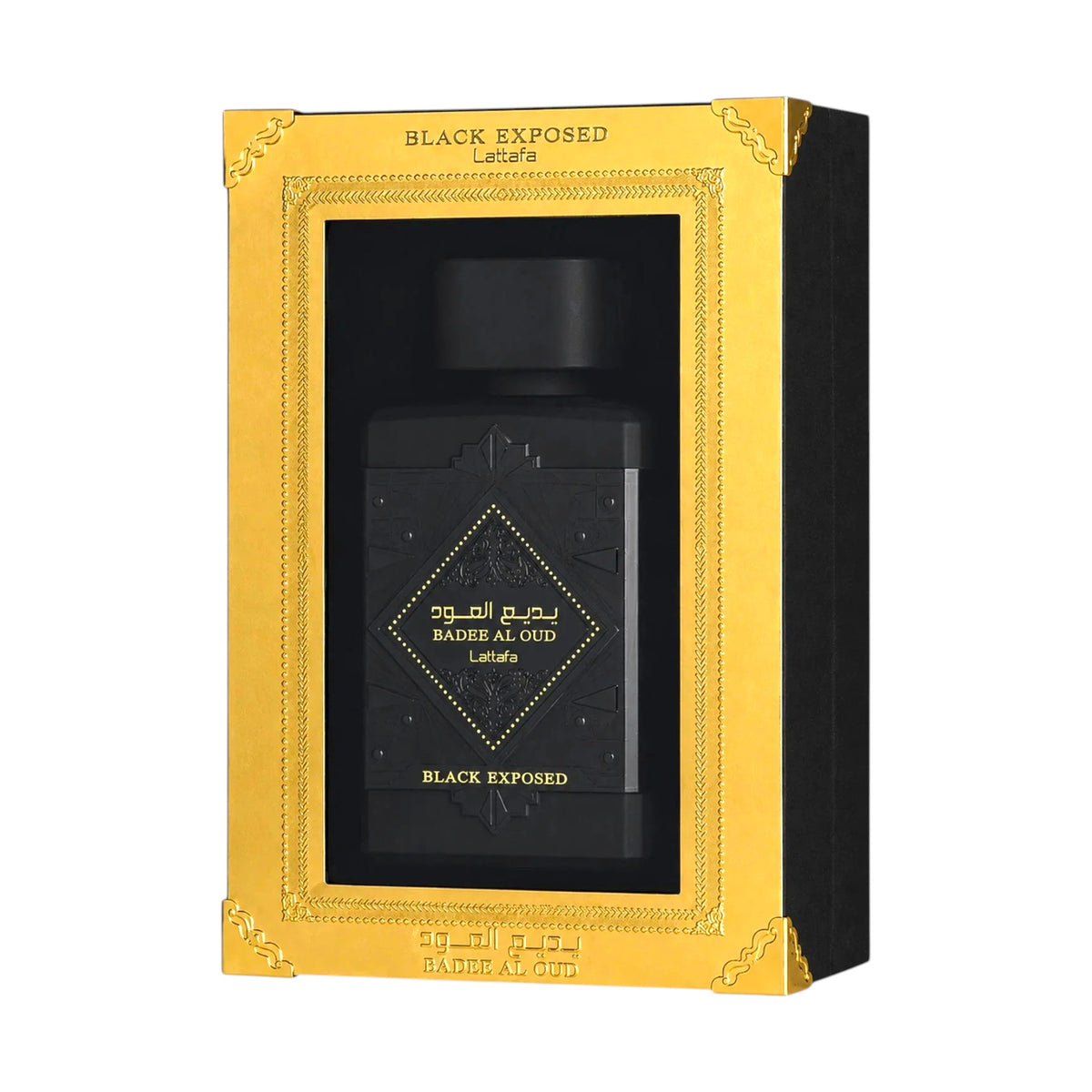 Badee Al Oud Black Exposed 100ml Eau De Parfum by Lattafa