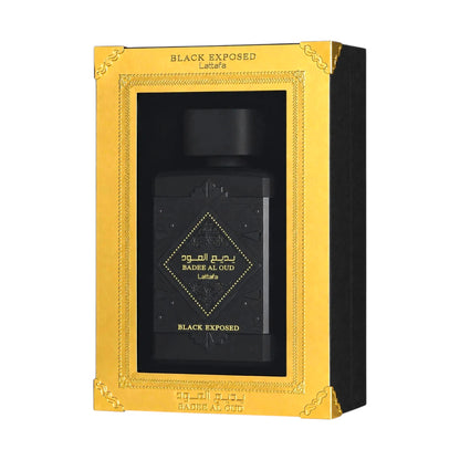 Badee Al Oud Black Exposed 100ml Eau De Parfum by Lattafa