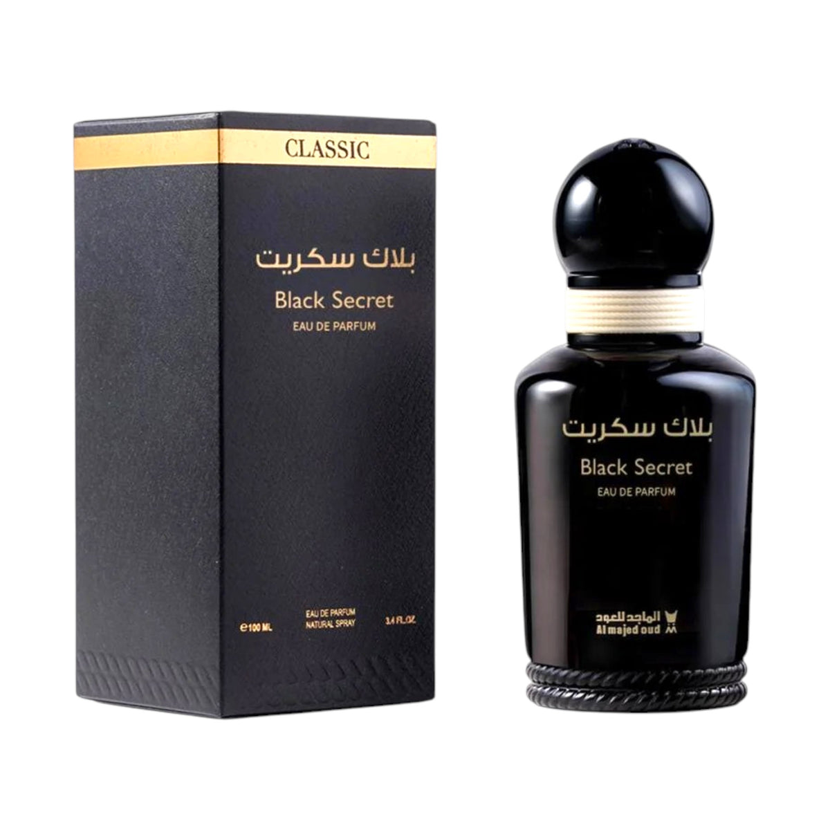 Black Secret 100ml Eau De Parfum by Al Majed Oud