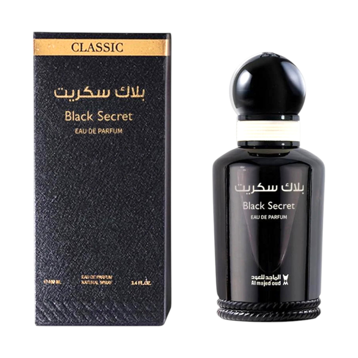 Black Secret 100ml Eau De Parfum by Al Majed Oud