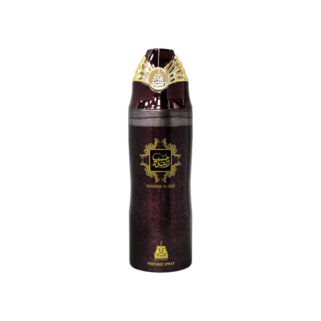 Bait Al Bakhoor Khashab Al Oud Deodorant Bottle - "Elegant 200ml deodorant spray bottle.