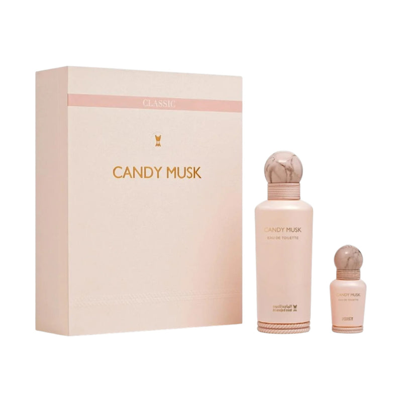 Candy Musk Gift Set 150ml EDT and 15ml perfume oil by Al Majed Oud