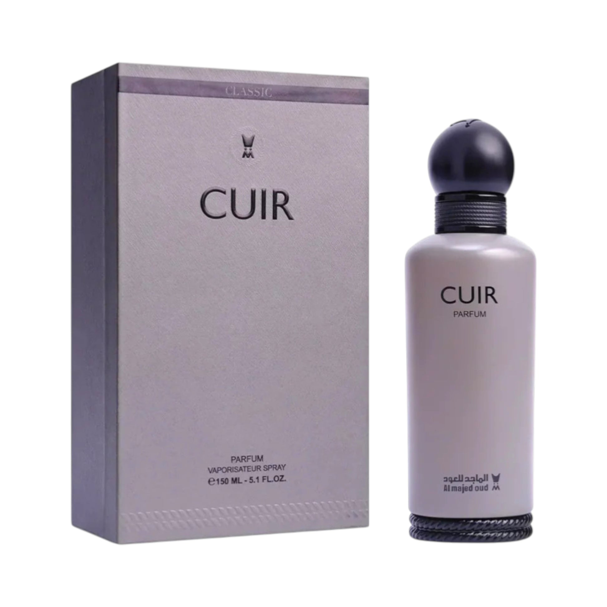 Cuir Parfum 150ml EDP by Al Majed Oud – Smoky Oud Perfume