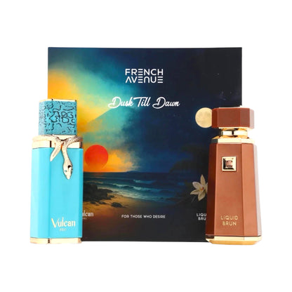 Dusk Till Dawn Gift Set French Avenue Liquid Brun Vulcan Feu