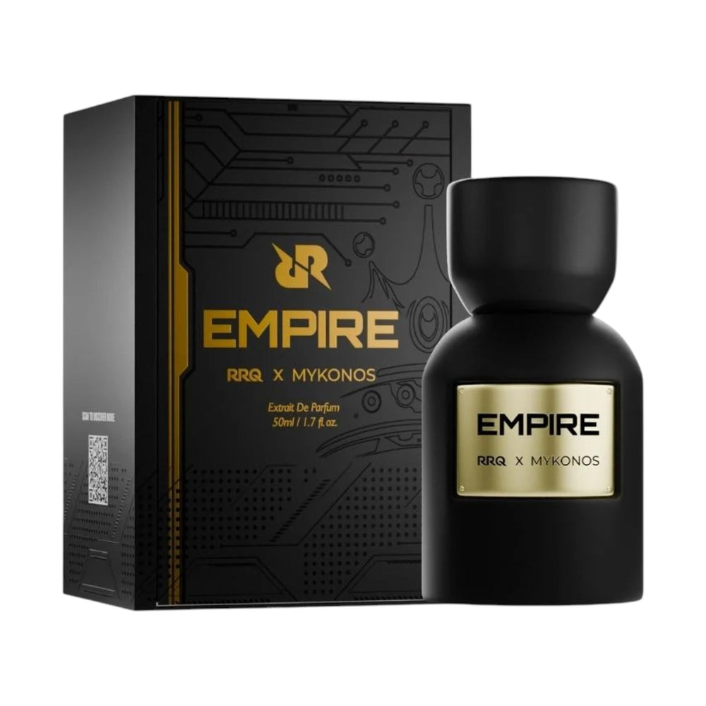 Empire 50ml extrait de parfum Mykonos x RRQ
