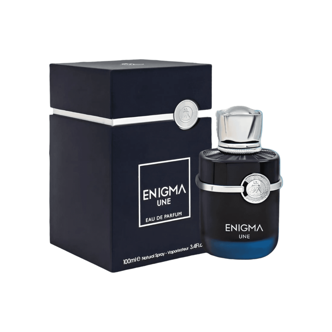 Enigma Une 100ml Perfume by FA Paris, showcasing its unique blend of spicy, floral, and woody notes.