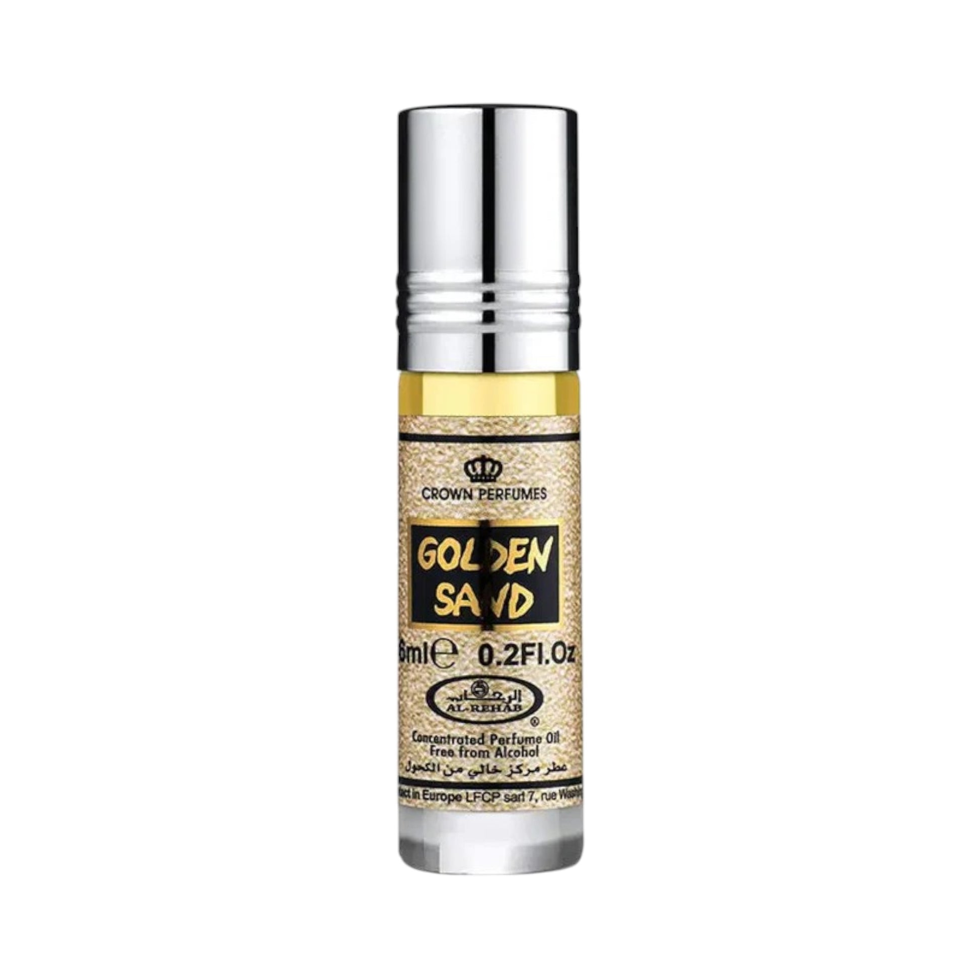Golden Sand 6ml Perfume Oil by Al Rehab – Warm Spicy Vanilla Scent