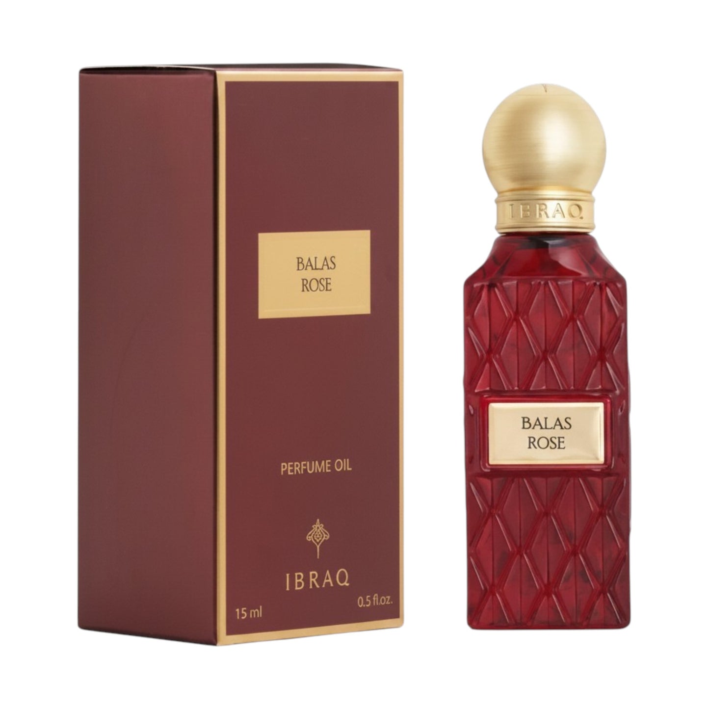 Balas Rose 15ml Perfume Oil by Ibraq
