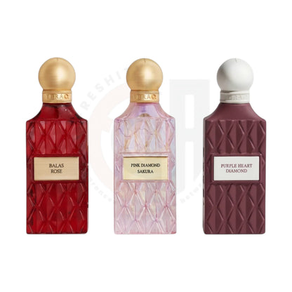 IBRAQ Maroon Wish Set 3x75ml Eau De Parfum
