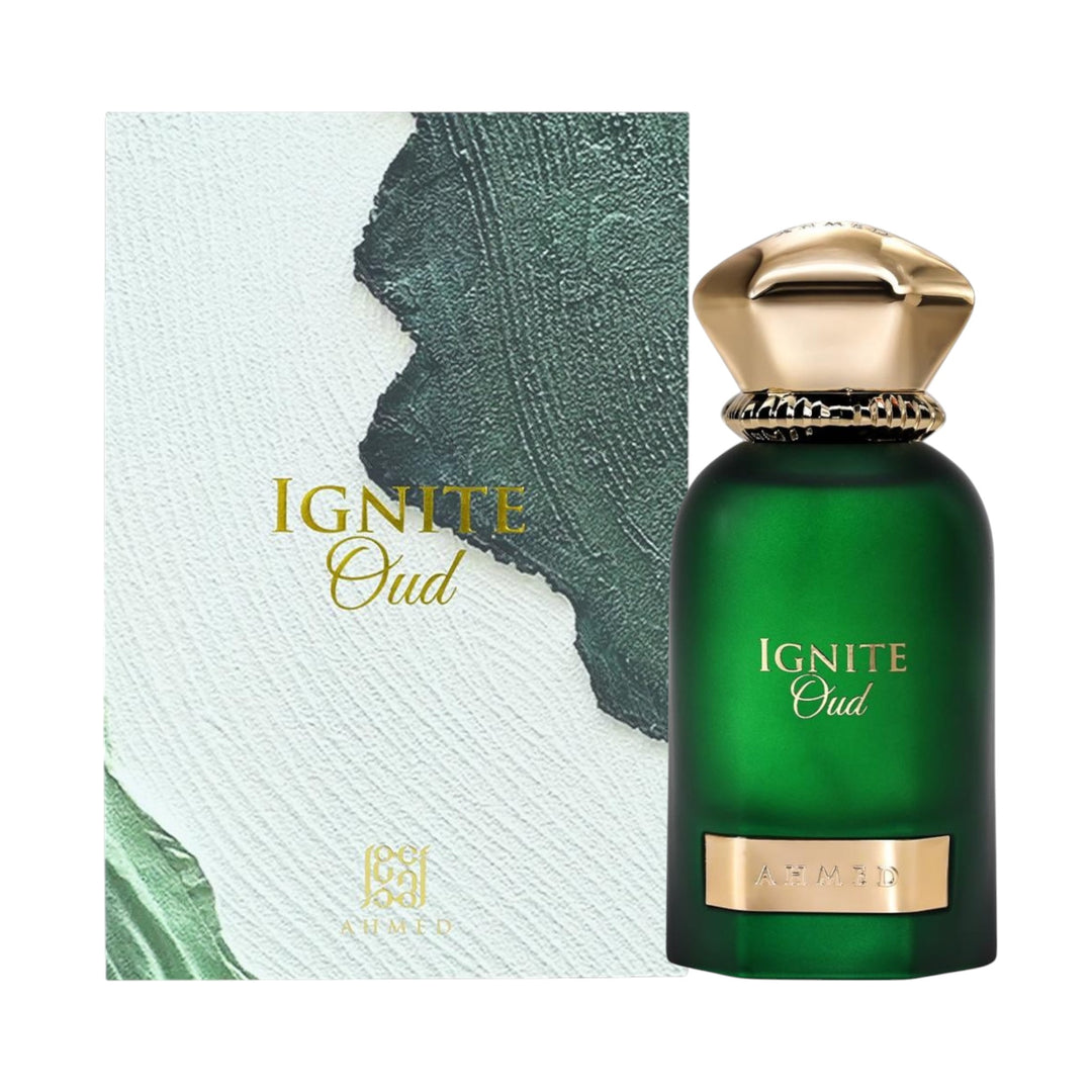 Ignite Oud EDP 60ml by Ahmed Al Maghribi – A Sophisticated Blend of Geranium and Amber