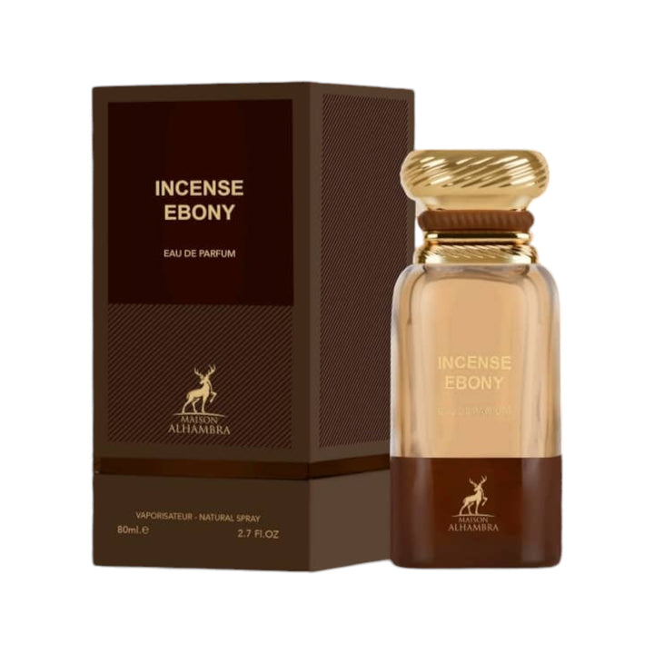 Incense Ebony 80ml EDP by Maison Alhambra - Amber Woody Perfume