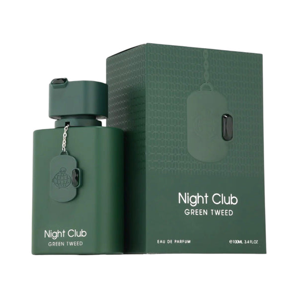 Night Club Green Tweed 100ml EDP – Fresh Green Woody Perfume