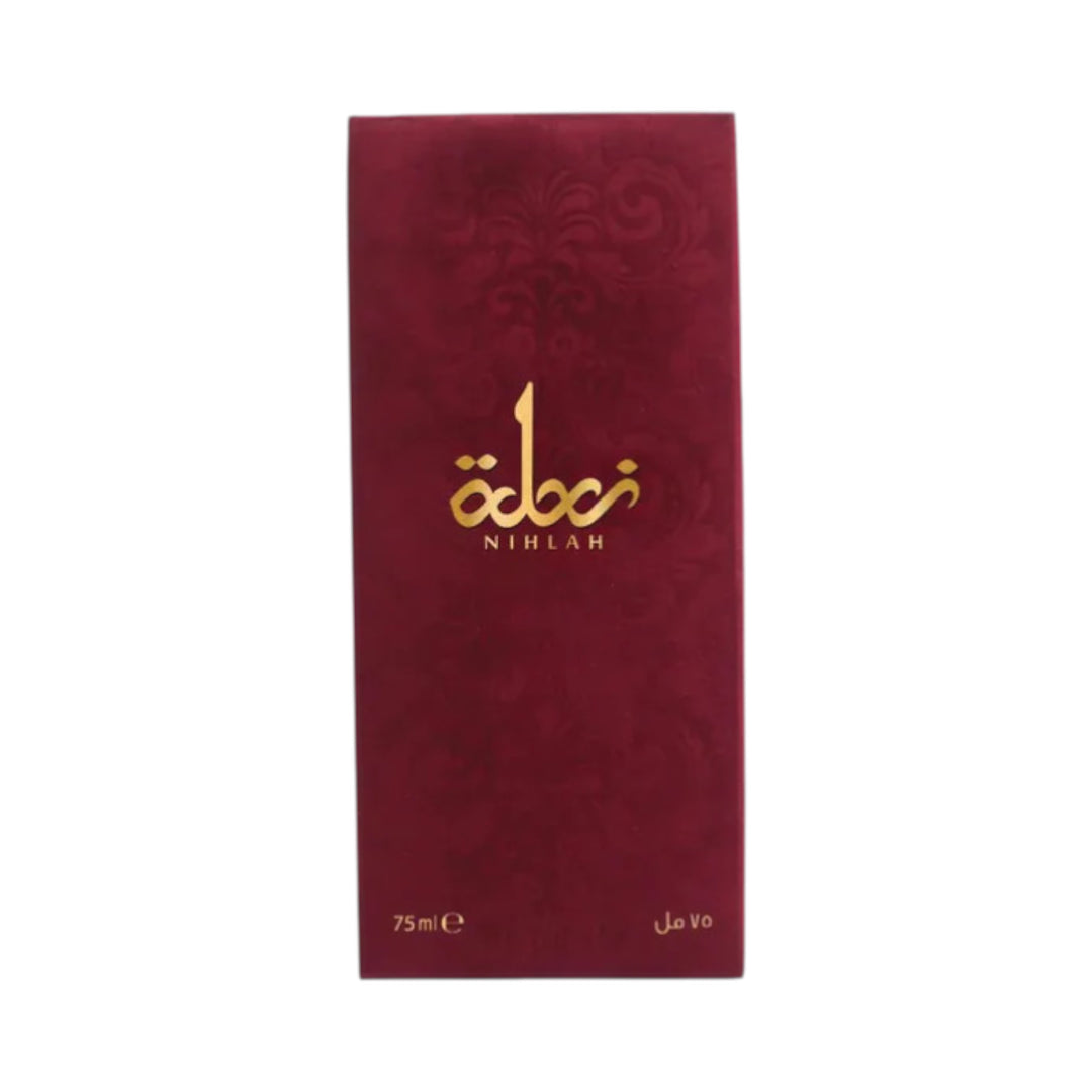 Nihlah 75ml Extrait by Ahmed Al Maghribi – Oud Leather Perfume