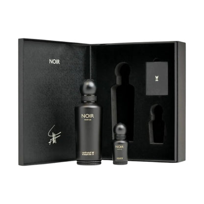 Noir Gift Set 150ml Parfum and 15ml perfume oil by Al Majed Oud