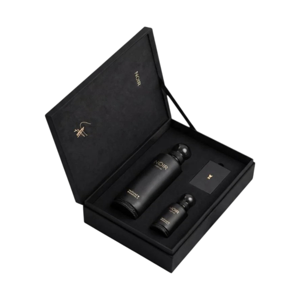 Noir Gift Set 150ml Parfum and 15ml perfume oil by Al Majed Oud