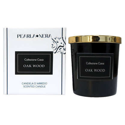 Oak Wood Scented Candle by Pearla Nera - Freshitystore