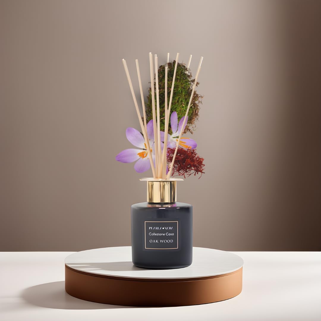 Oak Wood Reed Diffuser by Pearla Nera - 100ml Home Scent