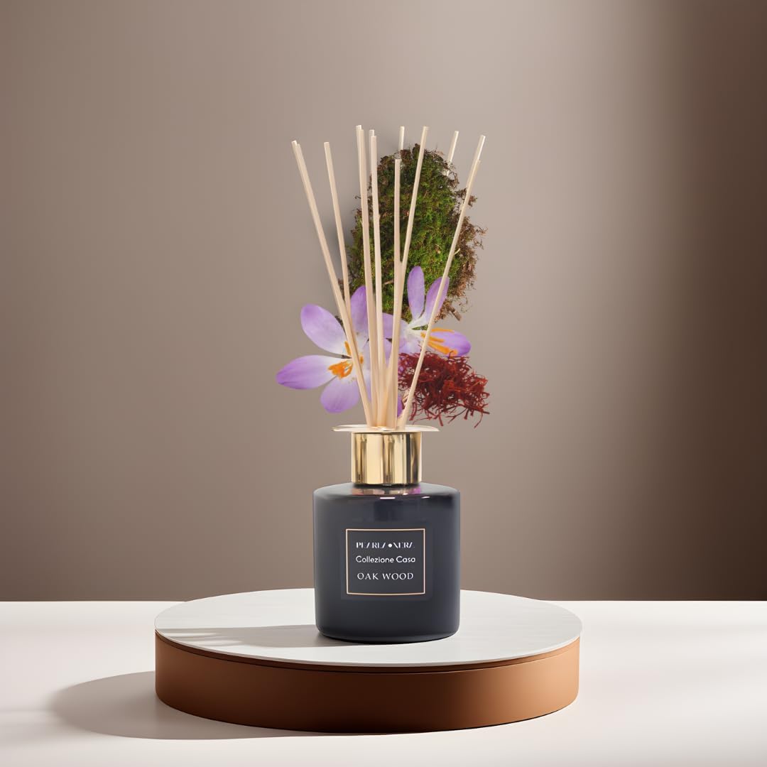Oak Wood Reed Diffuser by Pearla Nera - 100ml Home Scent - Freshitystore