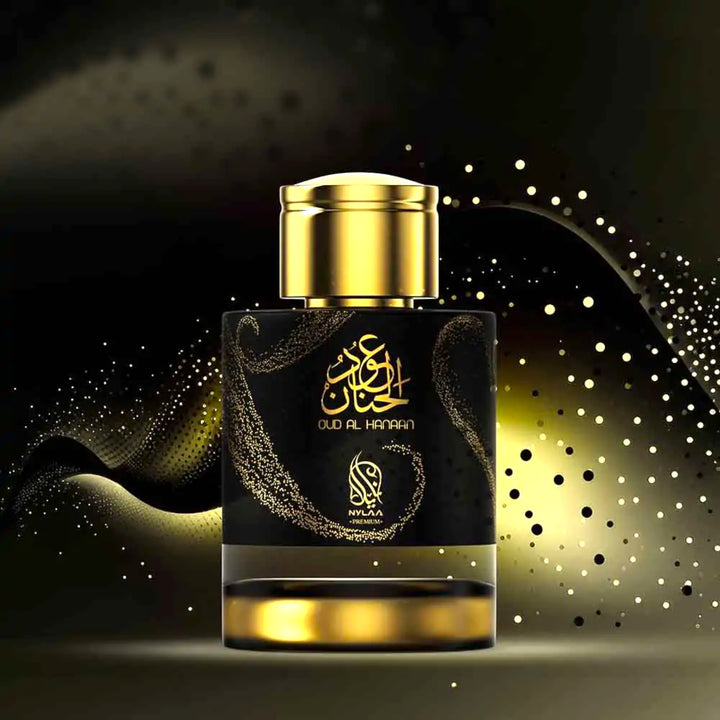 Oud Al Hanan 100ml Eau de Parfum by Nylaa - Bold Fragrance Bottle