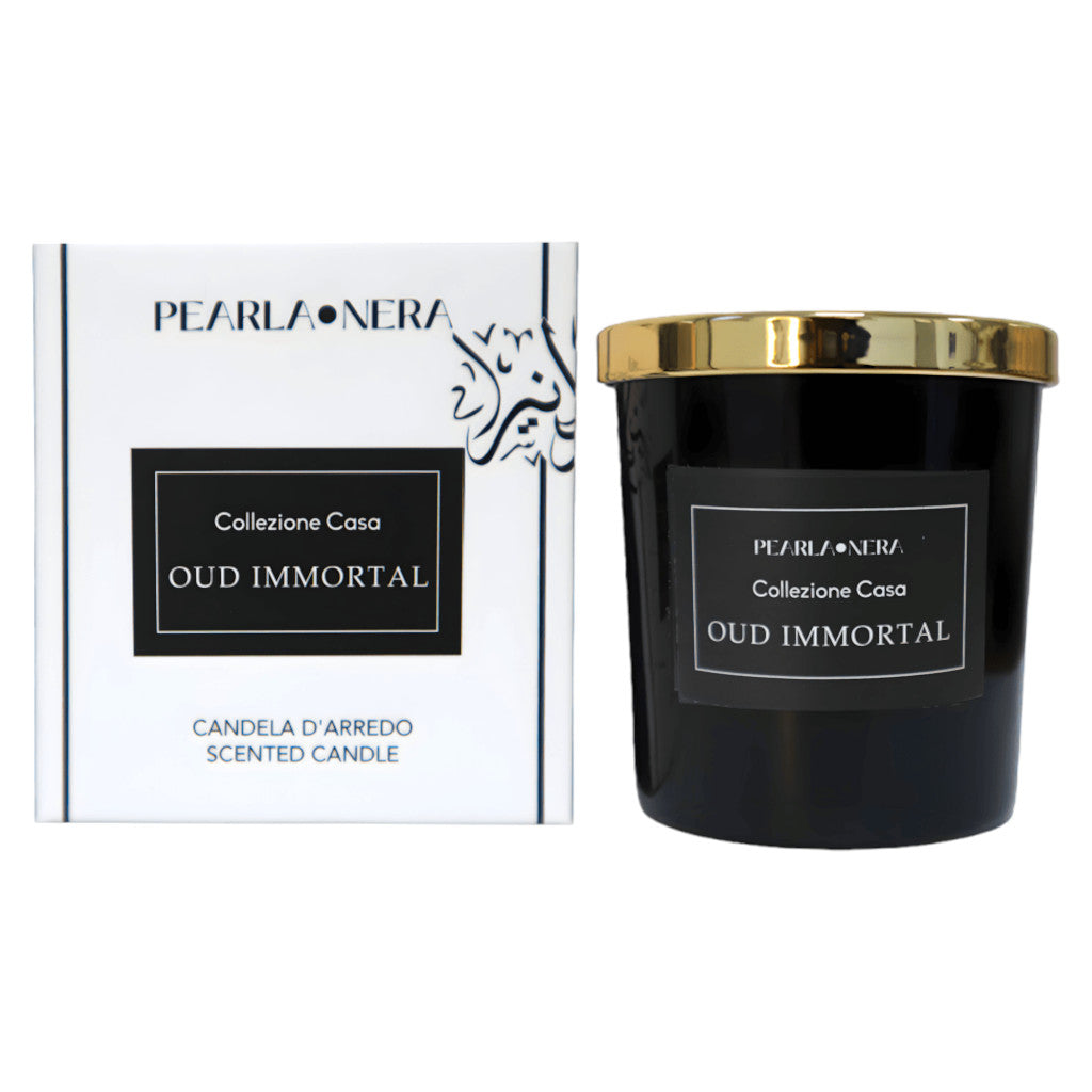 Oud Immortal Scented Candle by Pearla Nera