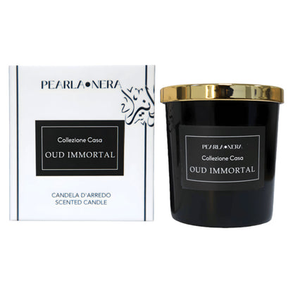 Oud Immortal Scented Candle by Pearla Nera - Freshitystore