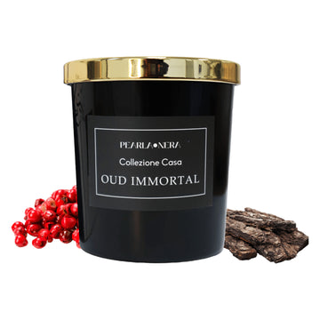 Oud Immortal Scented Candle by Pearla Nera