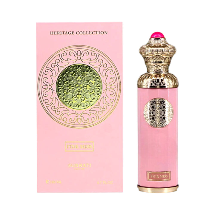 Pink Miss 140ml Eau De Parfum by Surrati – Floral Fruity Vanilla Perfume