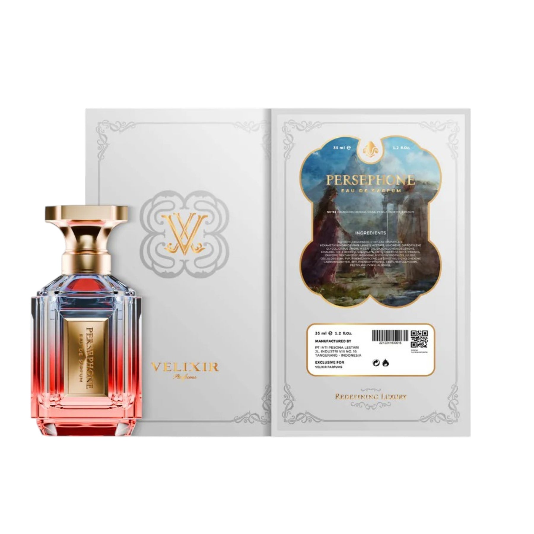 Velixir Box Persephone 35ml Eau De Parfum | Citrus Musky Perfume – freshitystore
