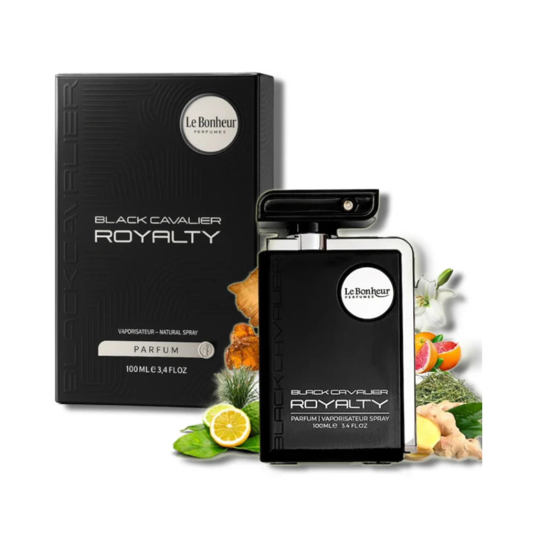 Black Cavalier Royalty – Bergamot Patchouli Leather Fragrance