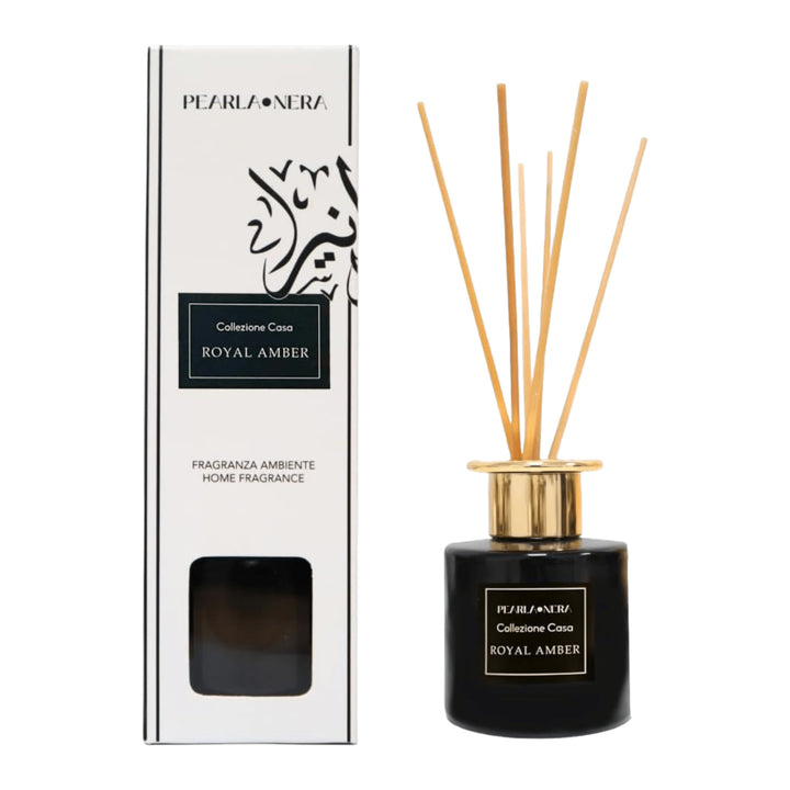 Royal Amber Reed Diffuser by Pearla Nera - 100ml Home Scent