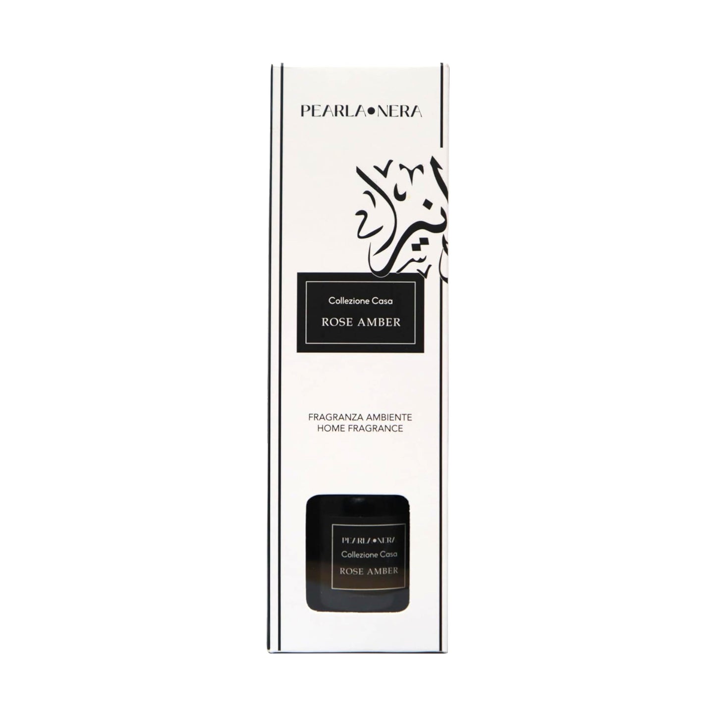 Rose Amber Reed Diffuser by Pearla Nera - 100ml Home Scent - Freshitystore