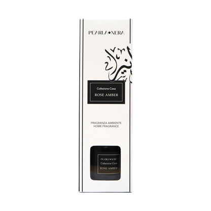Rose Amber Reed Diffuser by Pearla Nera - 100ml Home Scent - Freshitystore
