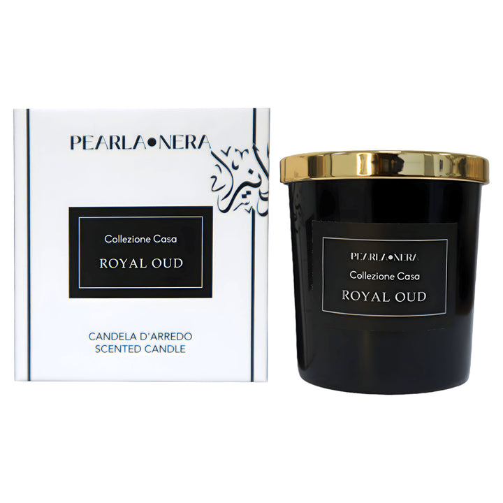 Royal Oud Scented Candle by Pearla Nera