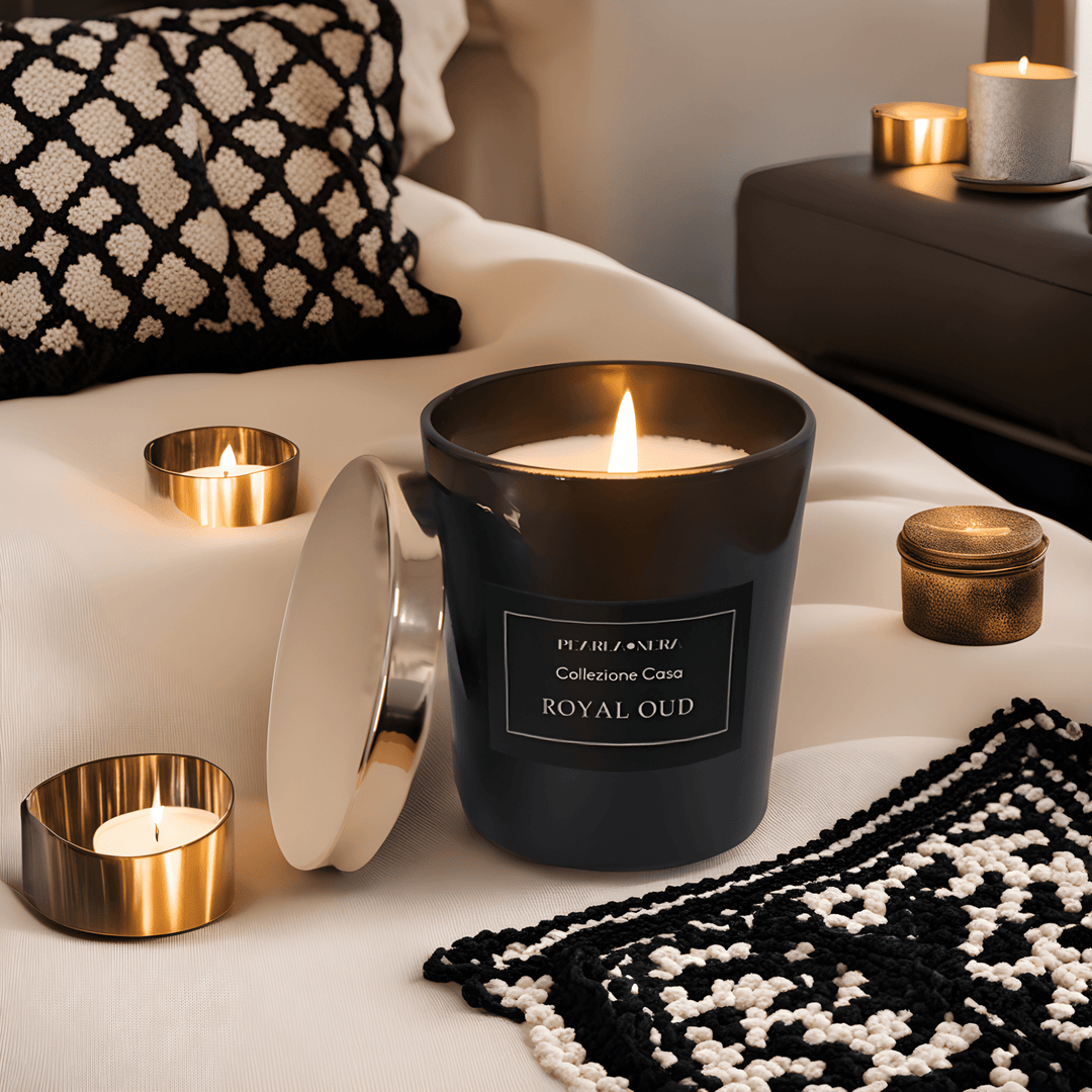 Royal Oud Scented Candle by Pearla Nera