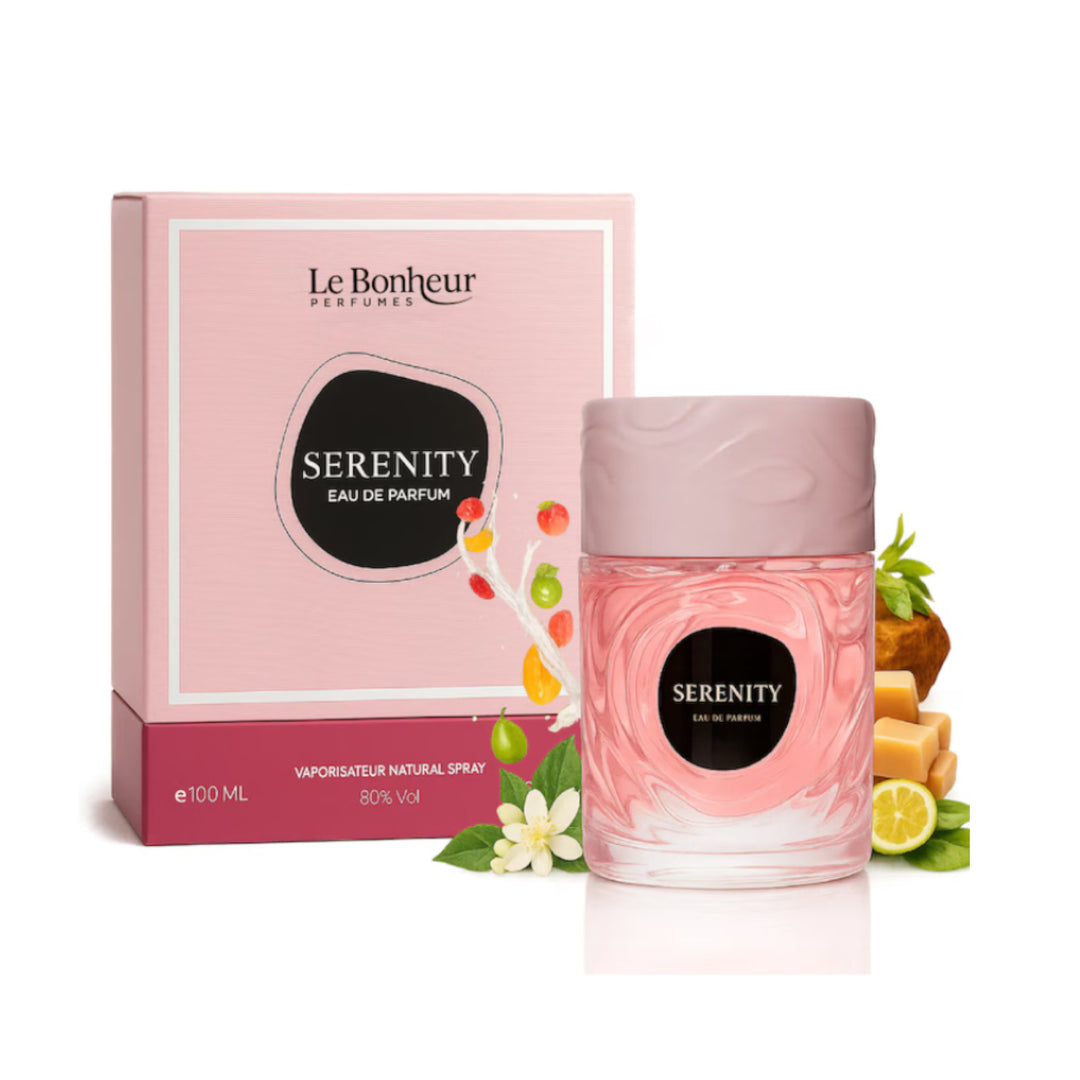 Serenity 100ml EDP by Le Bonheur – Floral Amber Perfume