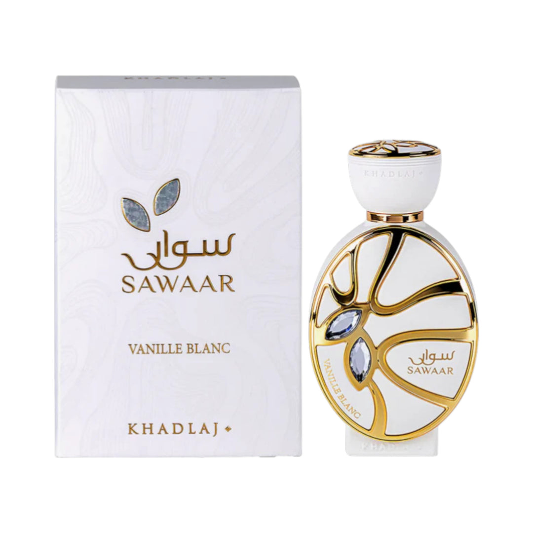Sawaar Vanille Blanc 100ml Extrait by Khadlaj – Vanilla Perfume