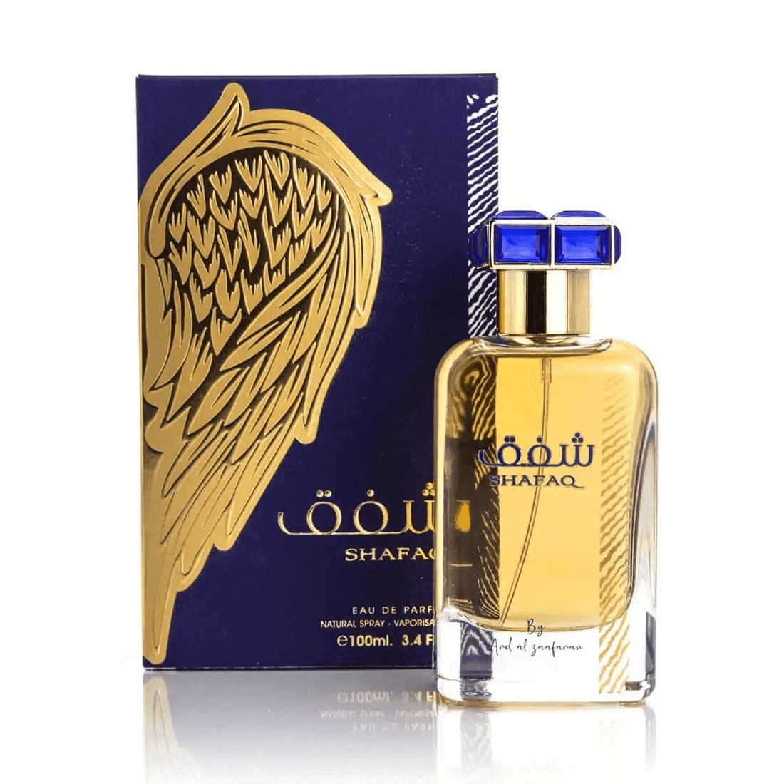 Image of Shafaq Eau De Parfum, the elegant fragrance combining floral and oriental elements with a hint of vanilla, for both men and women.
